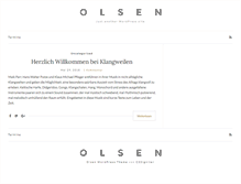 Tablet Screenshot of klangweilen.de